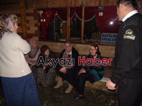 Kuzuluk'ta otomobil Yangını