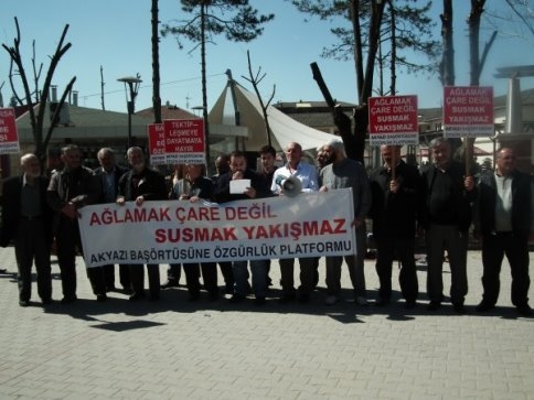 268. Başörtüsüne Özgürlük Basın Açıklaması