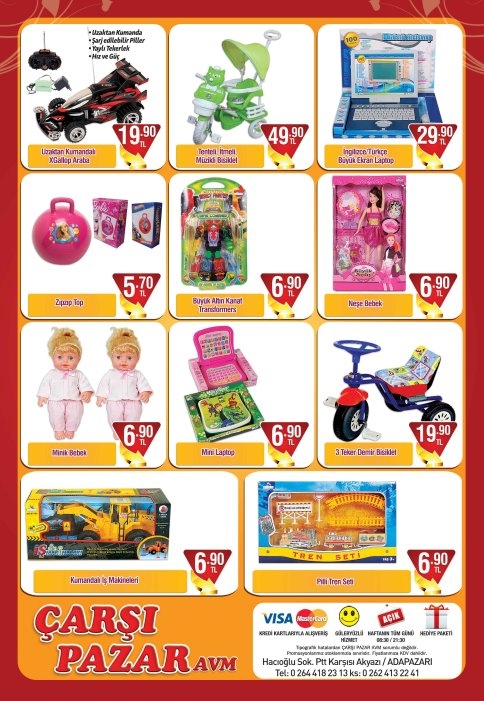 Çarşı Pazar Açılıyor!