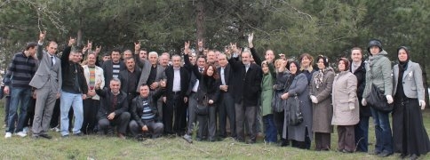 Alpaslan Türkeş Hatıra Ormanında Fidan Dikimi Yapıldı