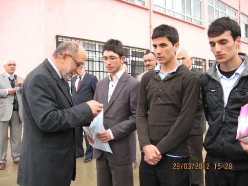 Kur’an-ı Kerim Okuma Yarışmasında Tören Yapıldı