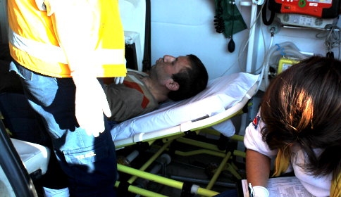 Talihsiz Kaza Az Kalsın Ayağından Ediyordu