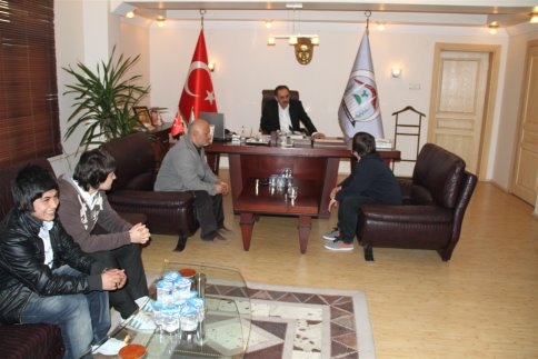 Sakarya Bayan Futbol Takımından Başkan YAZICI’yı ziyaret!