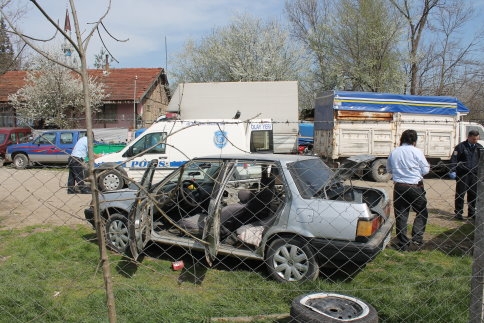 Mazot Fareleri Kıskıvrak Yakalandı