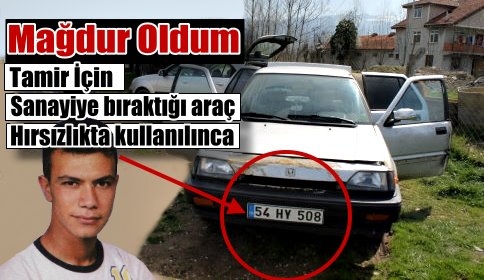 Çalıntı Araçla Hırsızlık Yaptılar