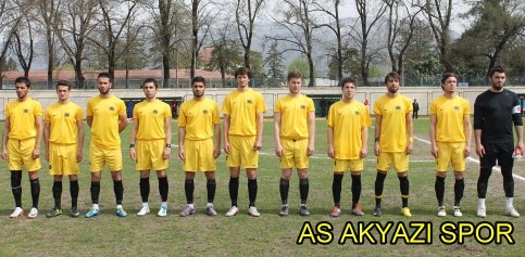As Akyazı spor Sultanbeyli spor’a 3-2 mağlup oldu.