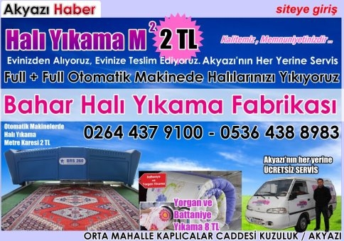 Halı Yıkatmak Sadece 2 TL