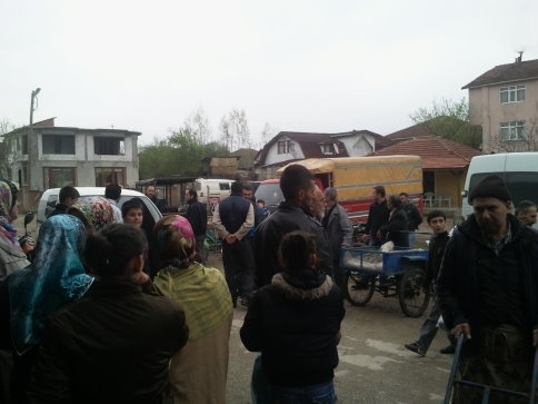 Pazaryerinde Bıçaklı Saldırı!