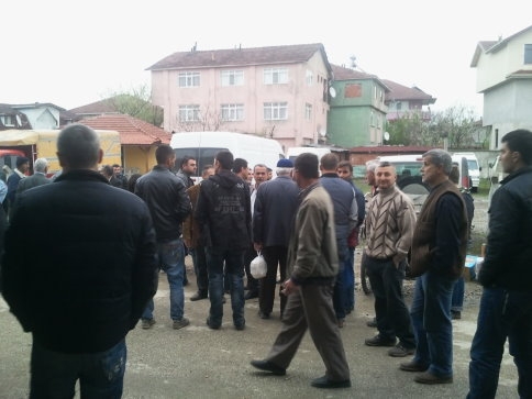 Pazaryerinde Bıçaklı Saldırı!