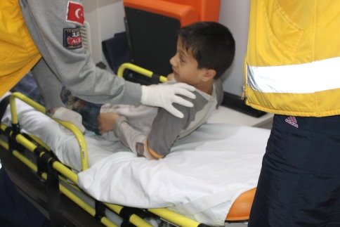 Hastane Mahesi Trafik Kazası