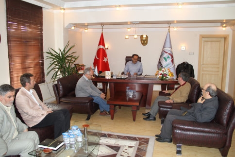 Sakarya  Futbol Antrenörleri  Derneğinden Başkan Yazıcı'ya Ziyaret!