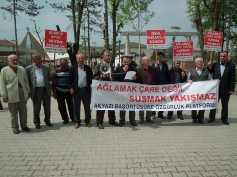 273. Başörtüsüne Özgürlük Basın Açıklaması