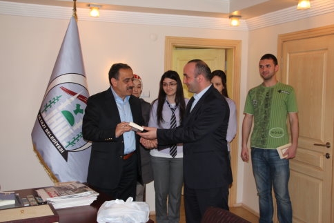 Başkan Yazıcı Başarı'yı Kabul Etti