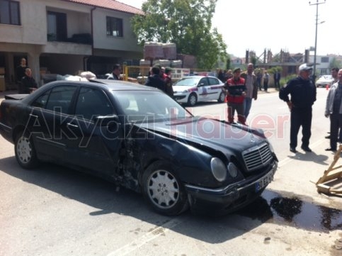 Karaçalılık Yolunda Trafik Kazası