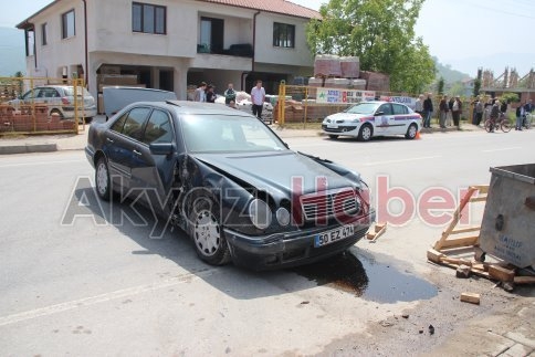Karaçalılık Yolunda Trafik Kazası