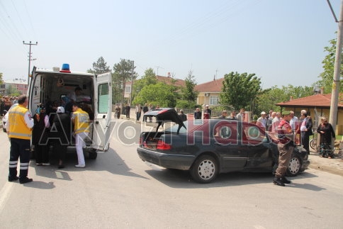 Karaçalılık Yolunda Trafik Kazası