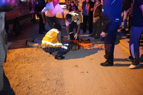 Pazar Yeri Önünde Darp