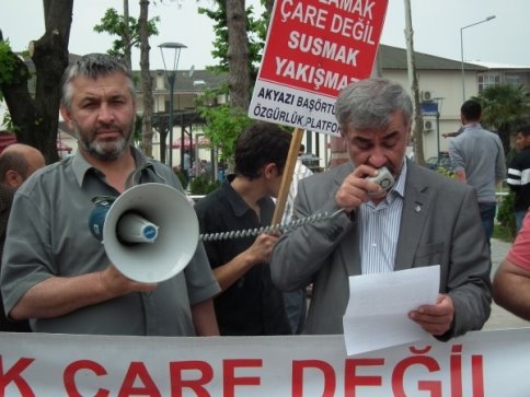 275.Başörtüsüne Özgürlük Basın Açıklaması