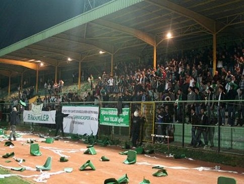 Sakarya'da olaylı maç!