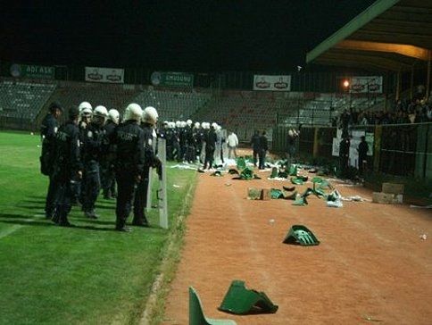Sakarya'da olaylı maç!