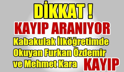 Kayıp Çocuklar Bulundu