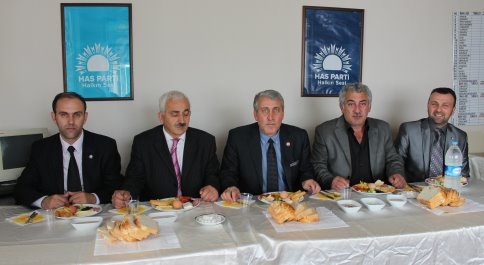 Has Parti İlçe Teşkilatı Kahvaltıda Bir Arada