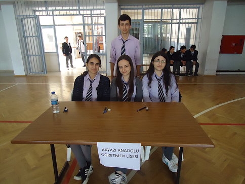 Akyazı Anadolu Öğretmen Lisesi Üçüncü Oldu!
