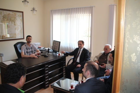 Ecevit Keleş'den Akyazı Haber'e Ziyaret