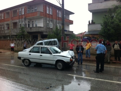 İmam Hatip Önünde Trafik Kazası