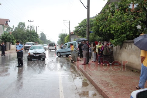 İmam Hatip Önünde Trafik Kazası