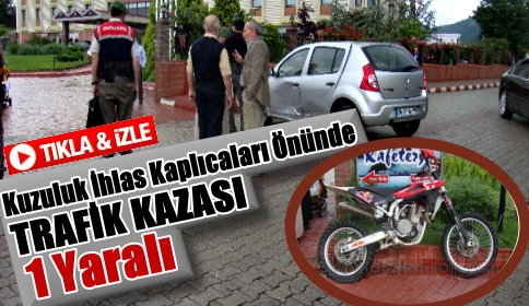 Motor Kazasında Ayağı Kırıldı