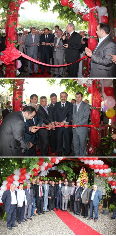 Alabalık Sofrası Tesisleri Törenle Hizmete Girdi