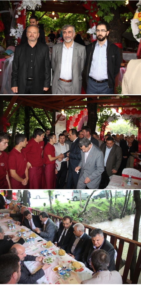 Alabalık Sofrası Tesisleri Törenle Hizmete Girdi