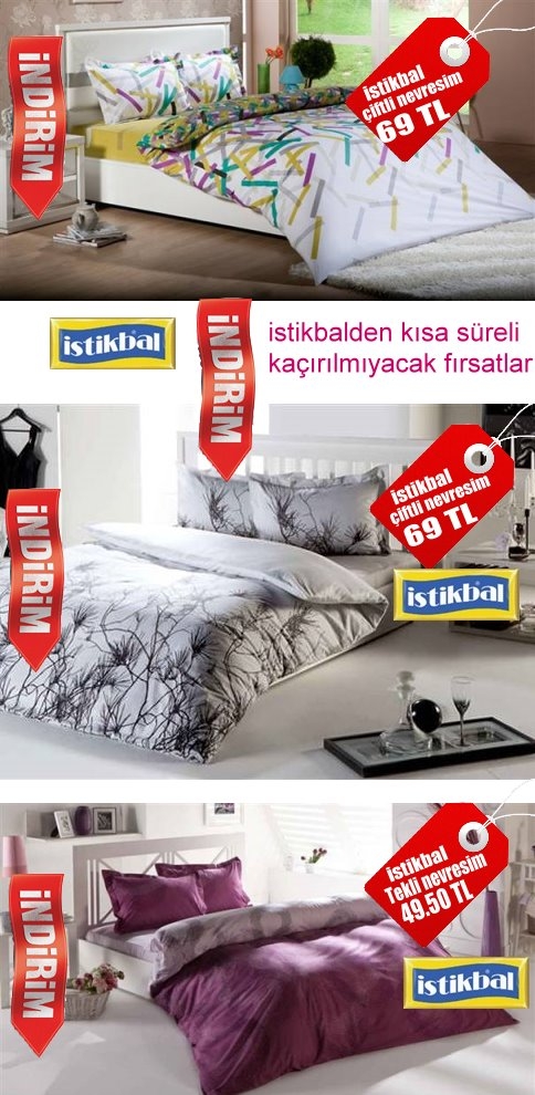 İstikbalde Kısa Süreli İndirim Kampanyası