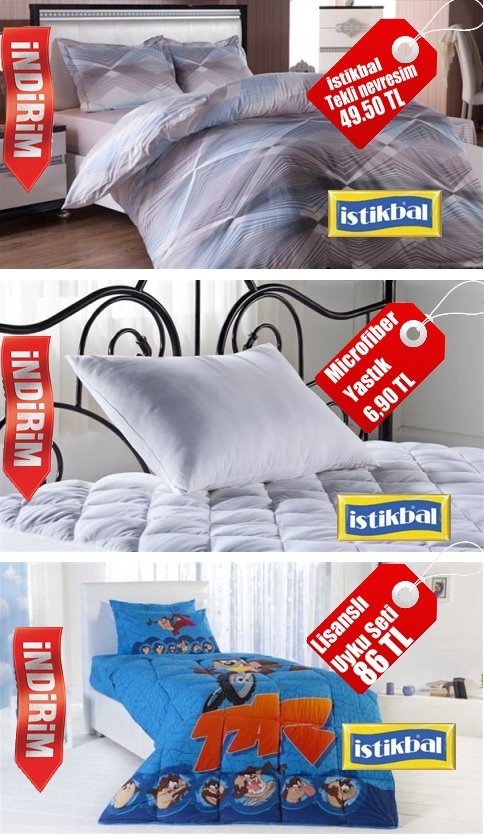 İstikbalde Kısa Süreli İndirim Kampanyası