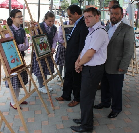 Resim Sergisi Törenle Açıldı!