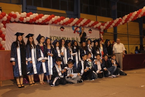 Konuralp İÖO’dan Mezuniyet Gecesi