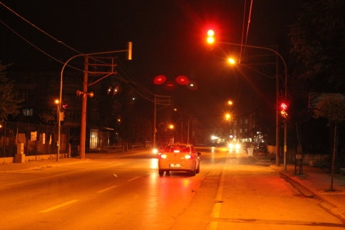 Trafik Işıkları Çalışmaya Başladı