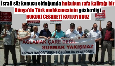 278. Başörtüsüne Özgürlük Basın Açıklaması