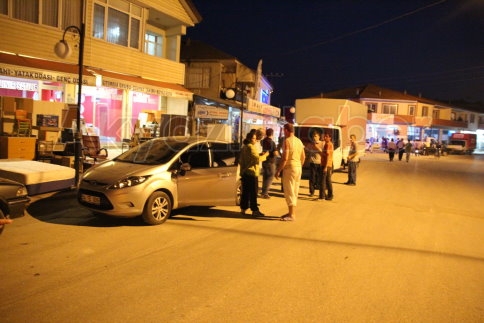 Batakköy Yolunda Kaza