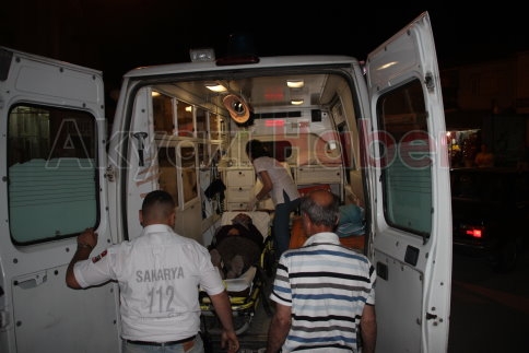 Batakköy Yolunda Kaza