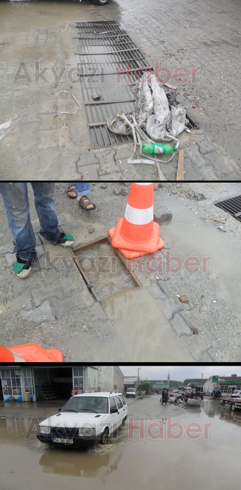 5 Dakikalık Yağmur Hayatı Felç Etti