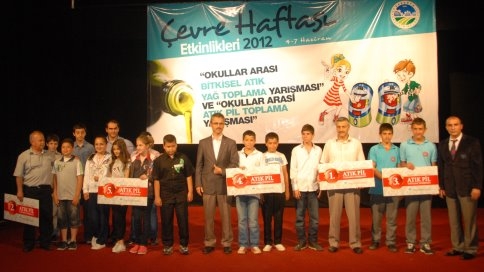 271 Kilo Atık Pil Topladılar