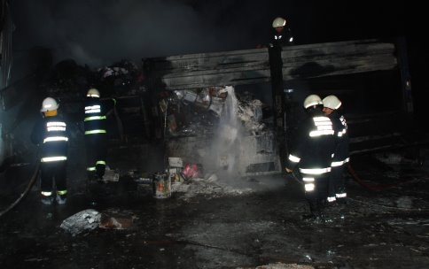 Otobanda Tır Yangını