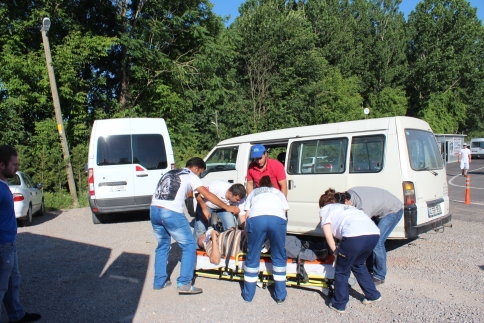 Araca Çarpmamak İçin Yol Kenarına Yanaşınca 