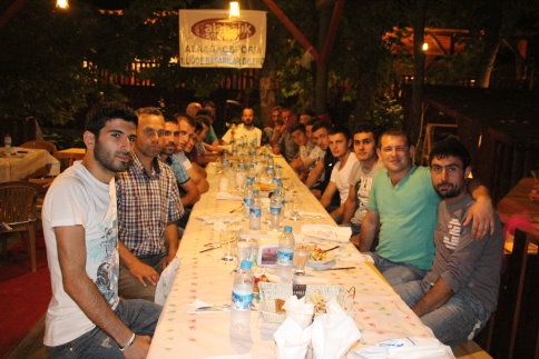 Alaağaçspor'dan 1. Lig Kutlaması