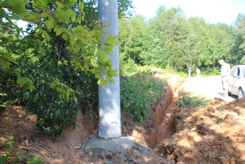 Güzlek'in Elektrik Direkleri Değişiyor