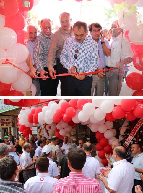 Vodofone  Bayraktar Cep Merkezi Açıldı