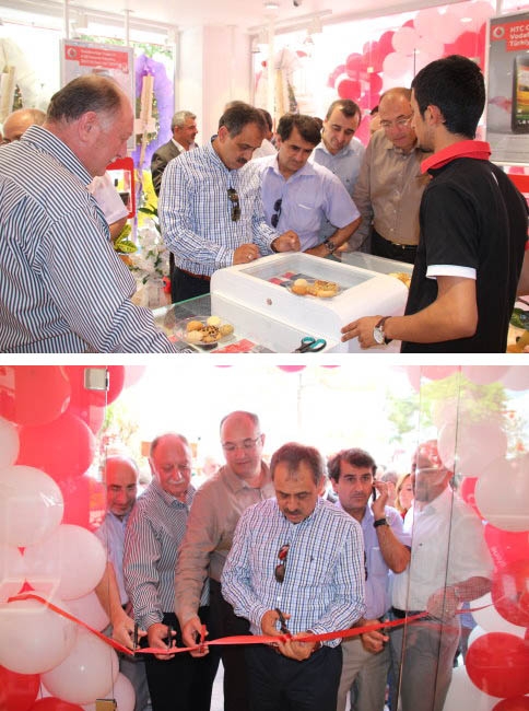 Vodofone  Bayraktar Cep Merkezi Açıldı