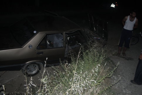 Taşburun Kuzuluk Yolunda Kaza